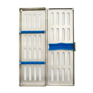 Instrumententablett, für 5 Instrumente, 185x62x24mm