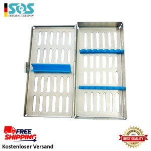 Instrumententablett, für 7 Instrumente, 185x110x24mm