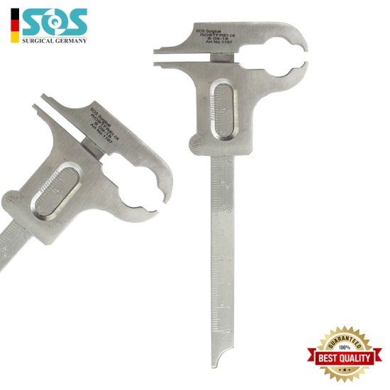 Boley-Messschieber messen, Größe = 10 cm