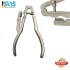 Ivory Rubber Dam Punch, Size = 17cm