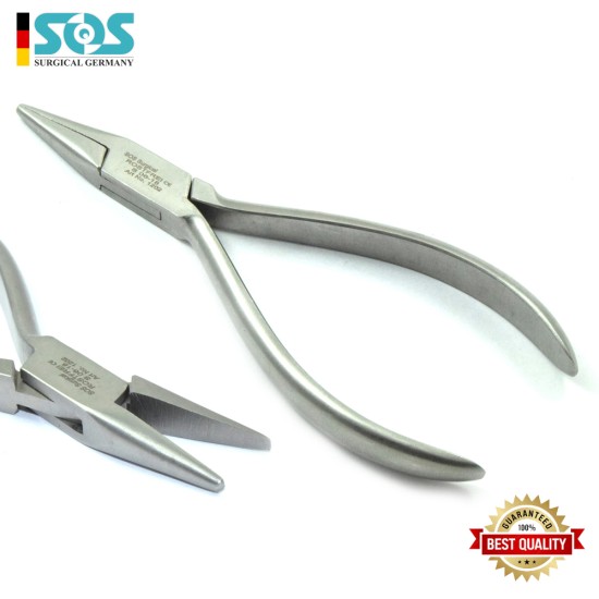 Flat Nose Plier Smooth Jaw, Size = 14cm