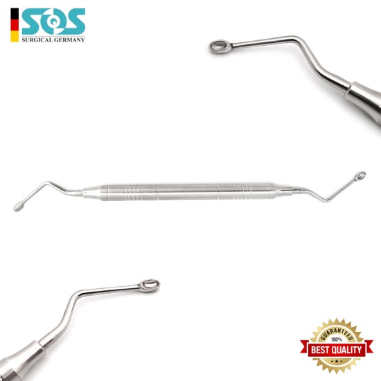 Scharfer Löffel, Griff Ø 8mm Fig 1