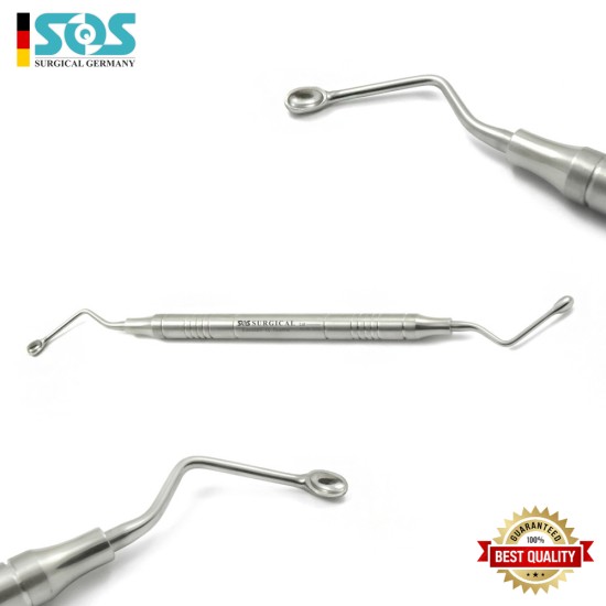 Scharfer Löffel, Griff Ø 8mm Fig 4