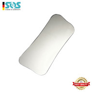 Intraoralspiegel rhodiniert, Größe = 13 cm