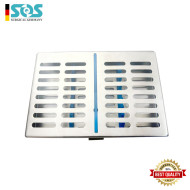 Instrument Tray, For 10 Instruments, 185x125x24mm
