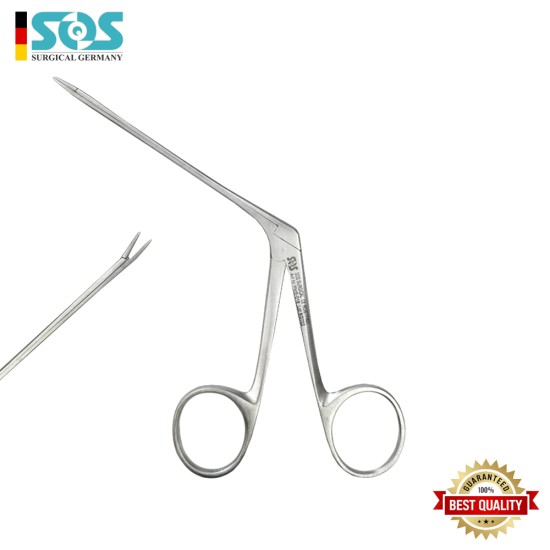 Ohrzängchen HARTMANN, zart, gerieftes Mäulchen 1,0 x 8,0 mm, 80 mm (3 ⅛“)