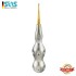 Wurzelheber, Links, 2mm, mit goldener Spitze