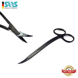 La Grange-Scissor Black Coated, Length = 12cm