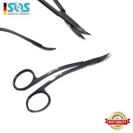 Newmann-Schere Schwarz beschichtet, Länge = 13 cm