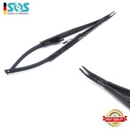 Castroviejo-Nadelhalter Schwarz beschichtet, Länge = 14 cm