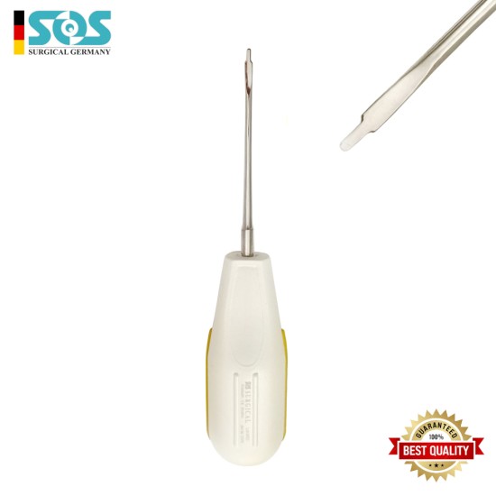 Wurzelheber n,Luxator, Mit Kunststoffgriff D Gelb