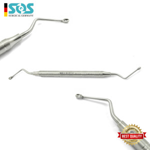 Scharfer Löffel, Griff Ø 8mm Fig 2