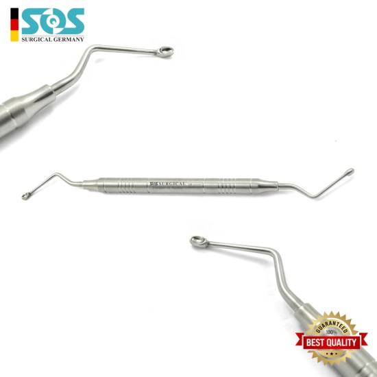 Scharfer Löffel, Griff Ø 8mm Fig 2