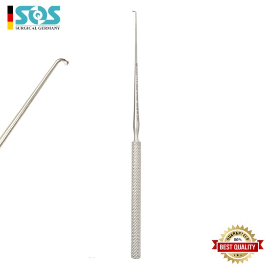 Ohrhäkchen WAGENER, knopfförmig,